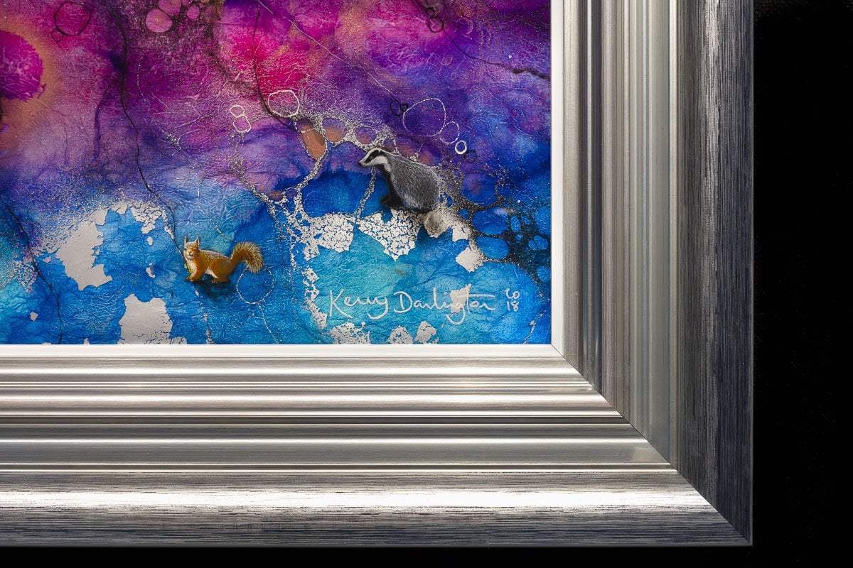 The Universe's Song - Original - SOLD by artist Kerry Darlington - Wyecliffe Galleries