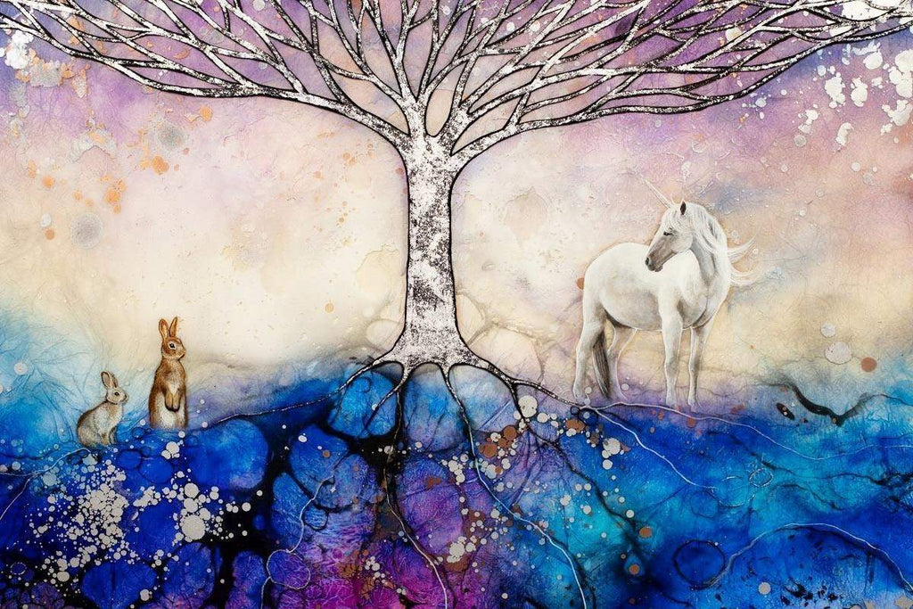 The Unwanting Soul - SOLD by artist Kerry Darlington - Wyecliffe Galleries