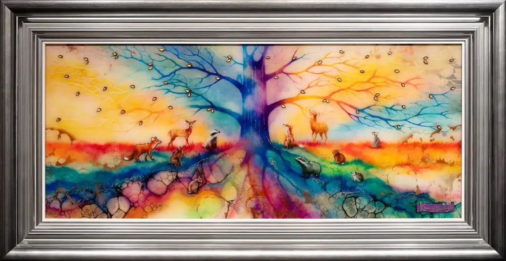 The Whispering Tree - Edition by artist Kerry Darlington - Wyecliffe Galleries