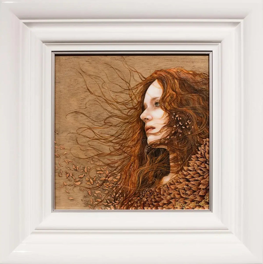 The Wind Remembers Her Voice - Original - SOLD by artist Kerry Darlington - Wyecliffe Galleries