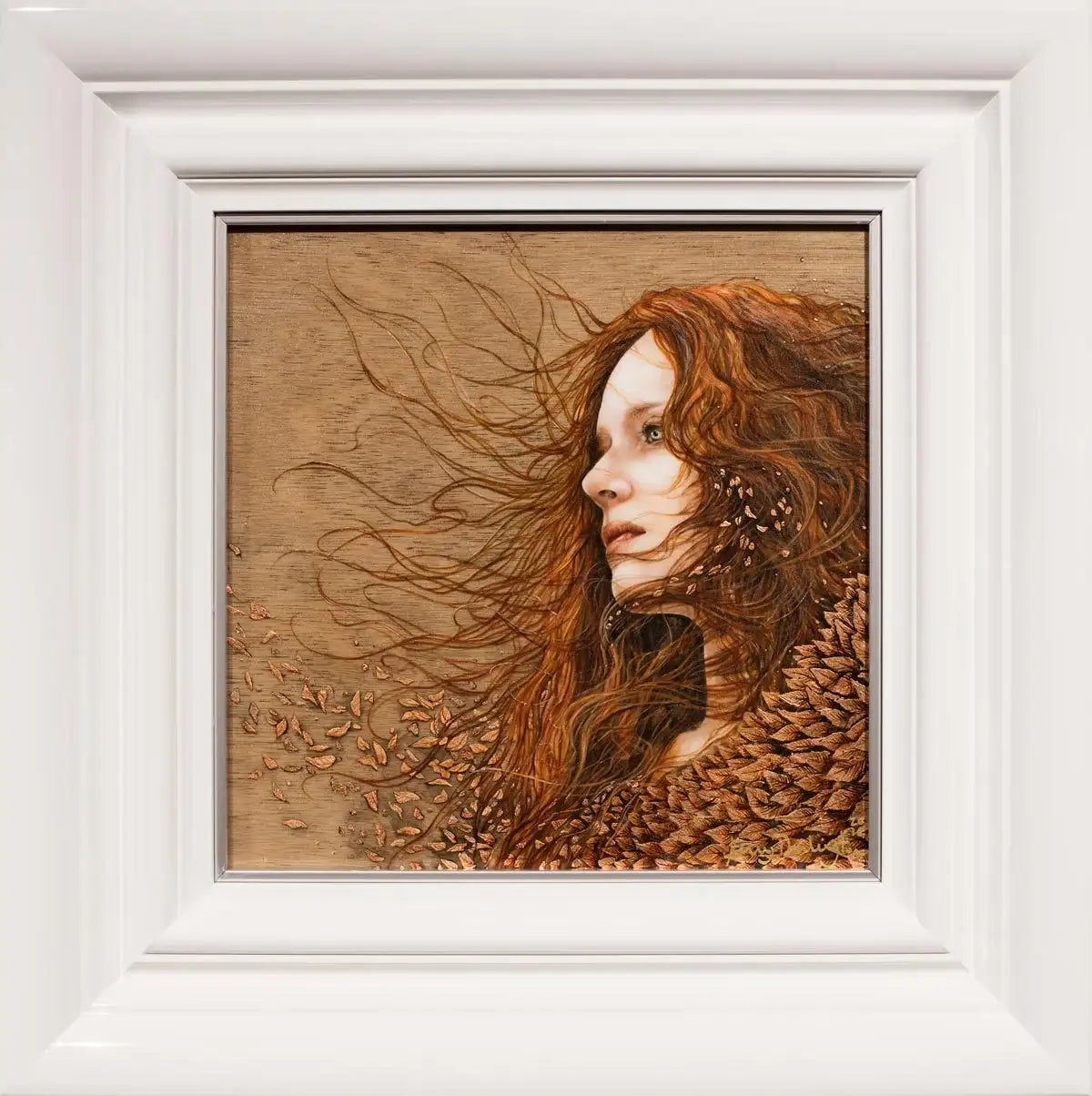 The Wind Remembers Her Voice - Original - SOLD by artist Kerry Darlington - Wyecliffe Galleries