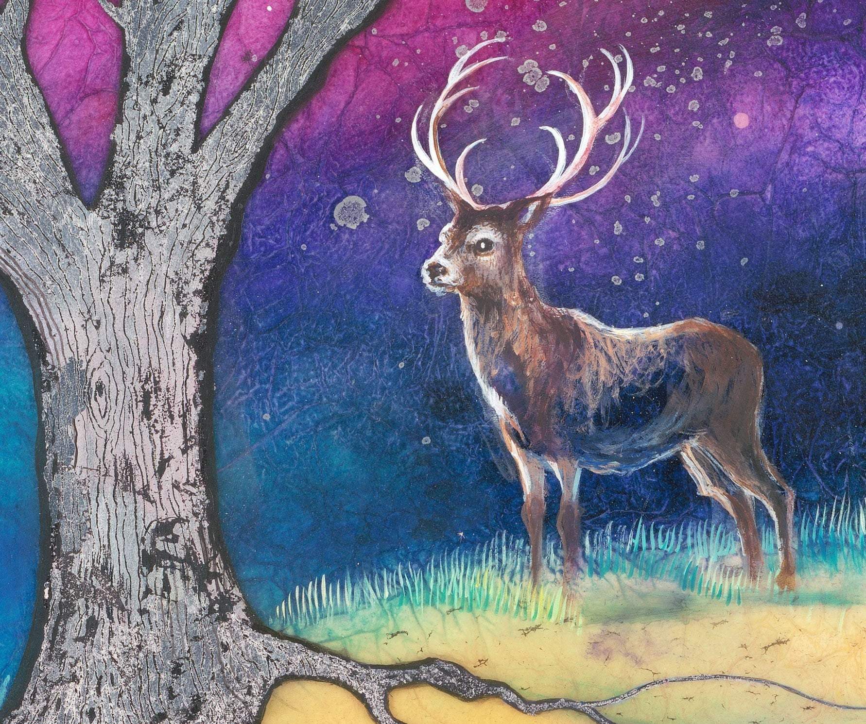 The Wise One - Edition - SOLD by artist Kerry Darlington - Wyecliffe Galleries