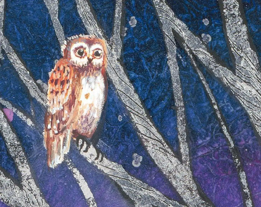 The Wise One - Edition - SOLD by artist Kerry Darlington - Wyecliffe Galleries