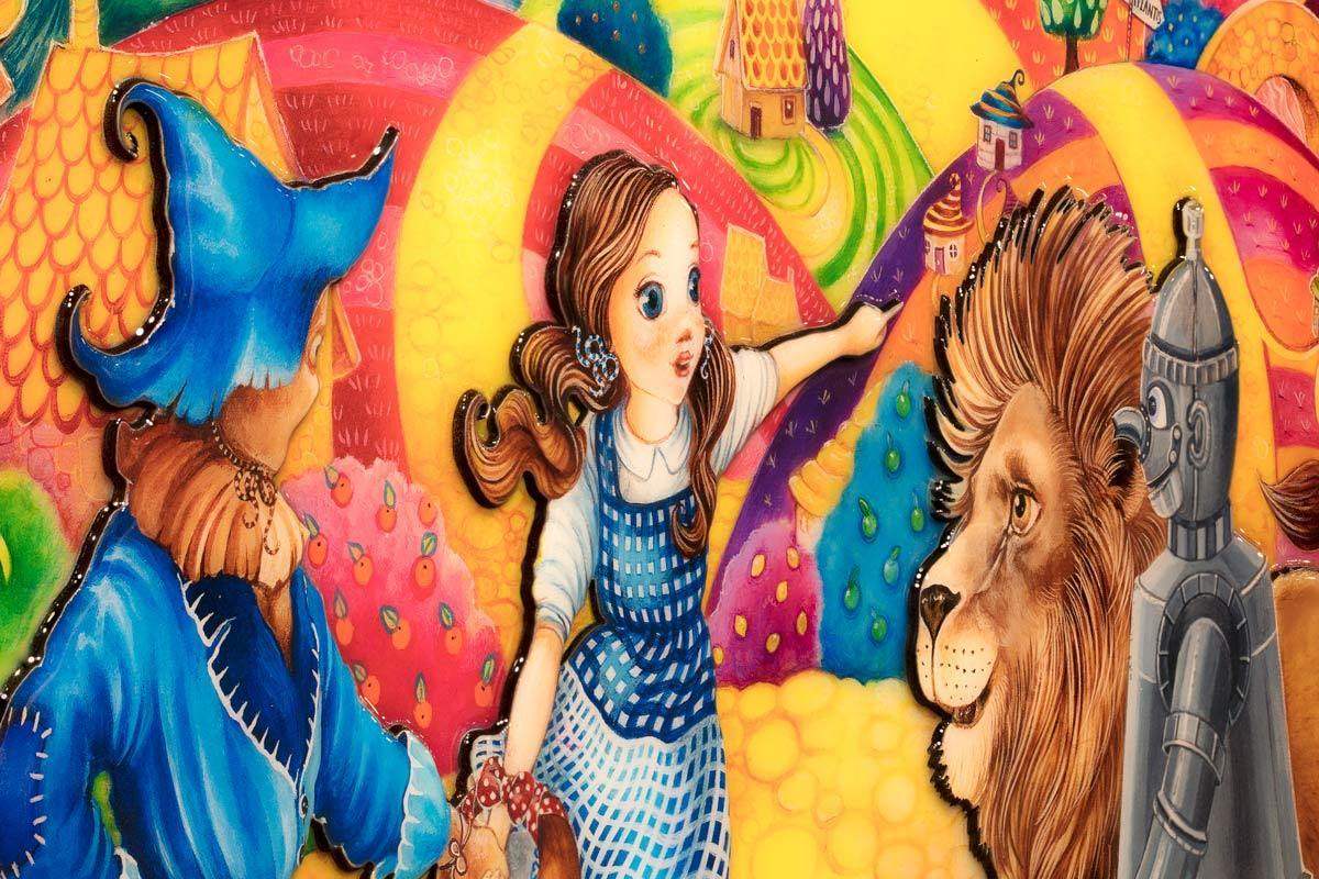 The Wonderful Wizard of Oz - Edition by artist Kerry Darlington - Wyecliffe Galleries