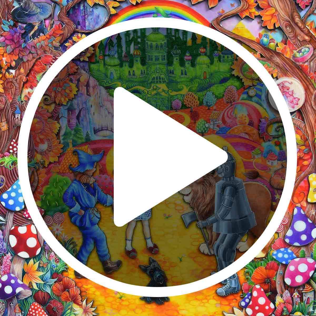 The Wonderful Wizard of Oz - Edition by artist Kerry Darlington - Wyecliffe Galleries