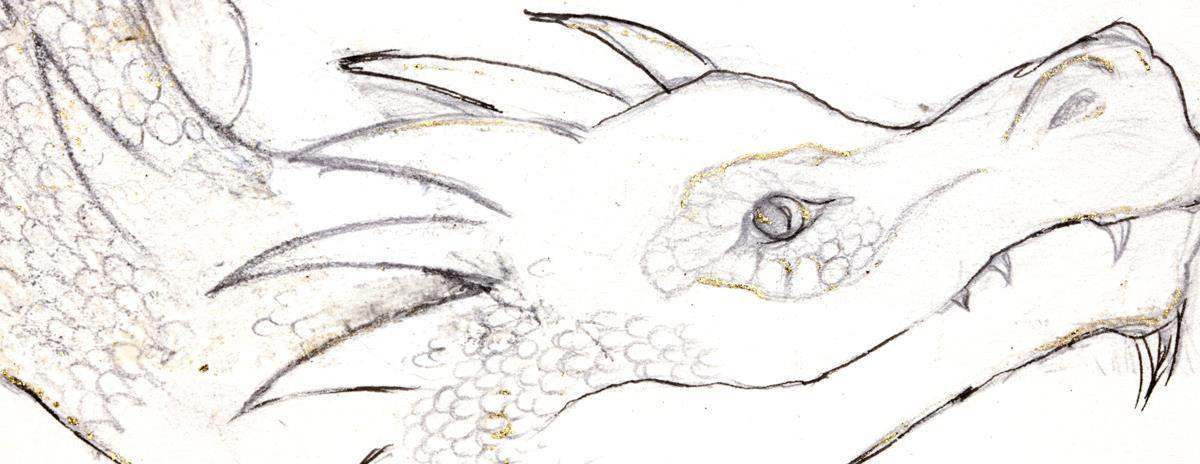 The Worlds Collide - SKETCH - SOLD by artist Kerry Darlington - Wyecliffe Galleries