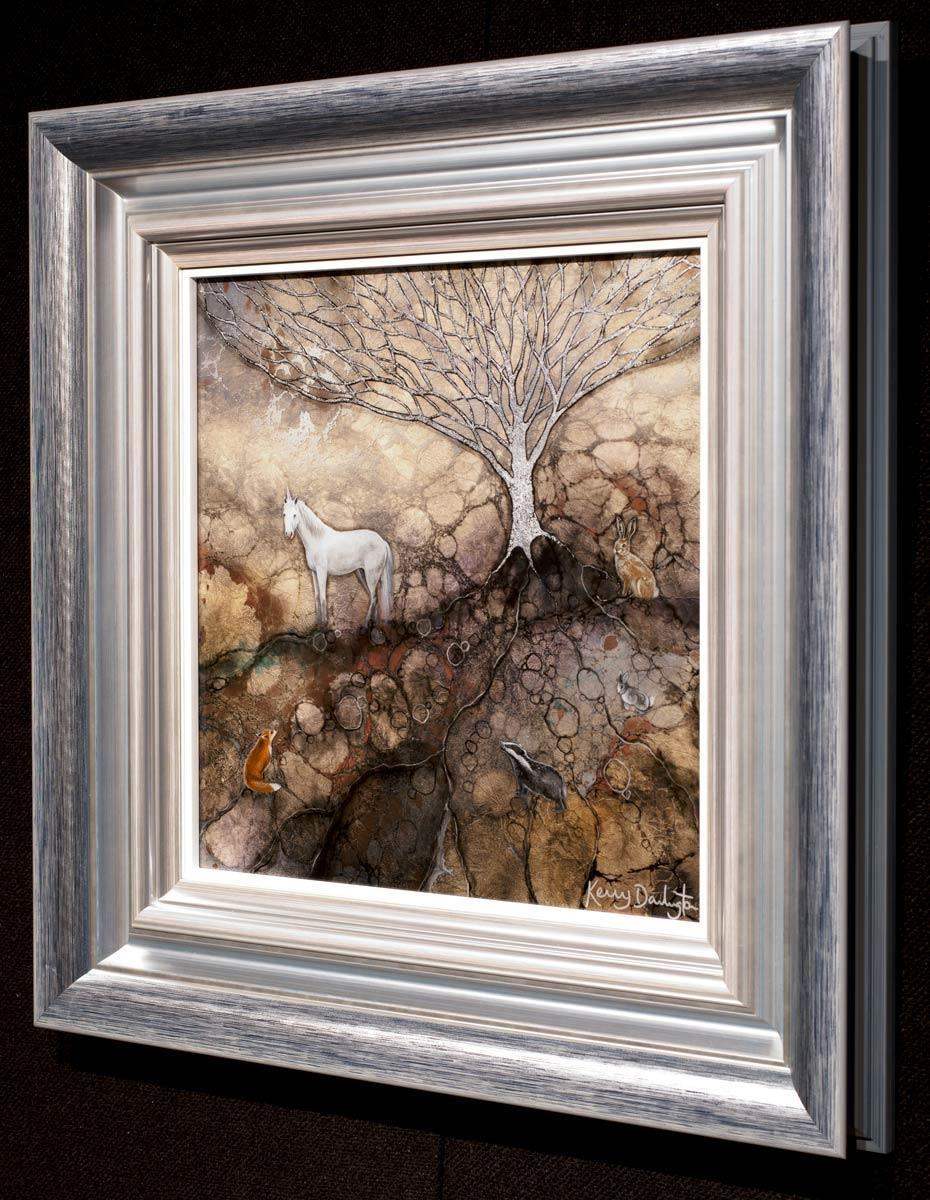 Those Who Know Do Not Speak - Original - SOLD by artist Kerry Darlington - Wyecliffe Galleries