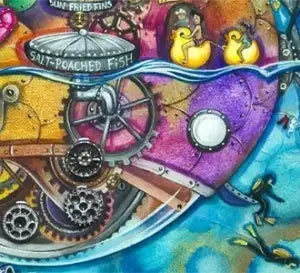 Tightanick - SOLD OUT by artist Kerry Darlington - Wyecliffe Galleries