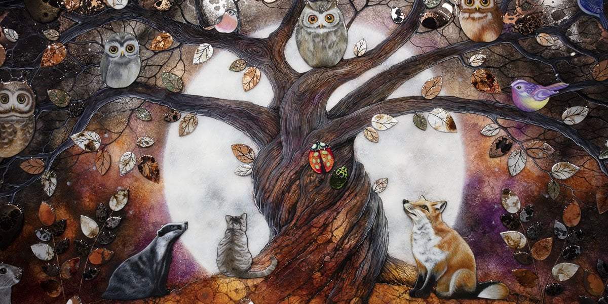 Timeless Yearnings - SOLD by artist Kerry Darlington - Wyecliffe Galleries