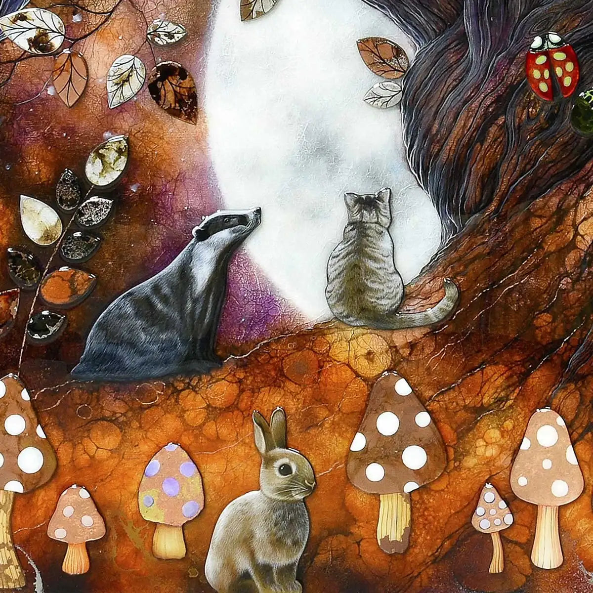 Timeless Yearnings - SOLD by artist Kerry Darlington - Wyecliffe Galleries