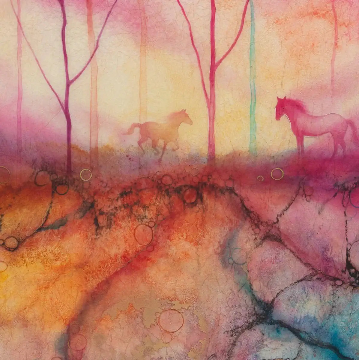 Tintadrel - Original - SOLD by artist Kerry Darlington - Wyecliffe Galleries