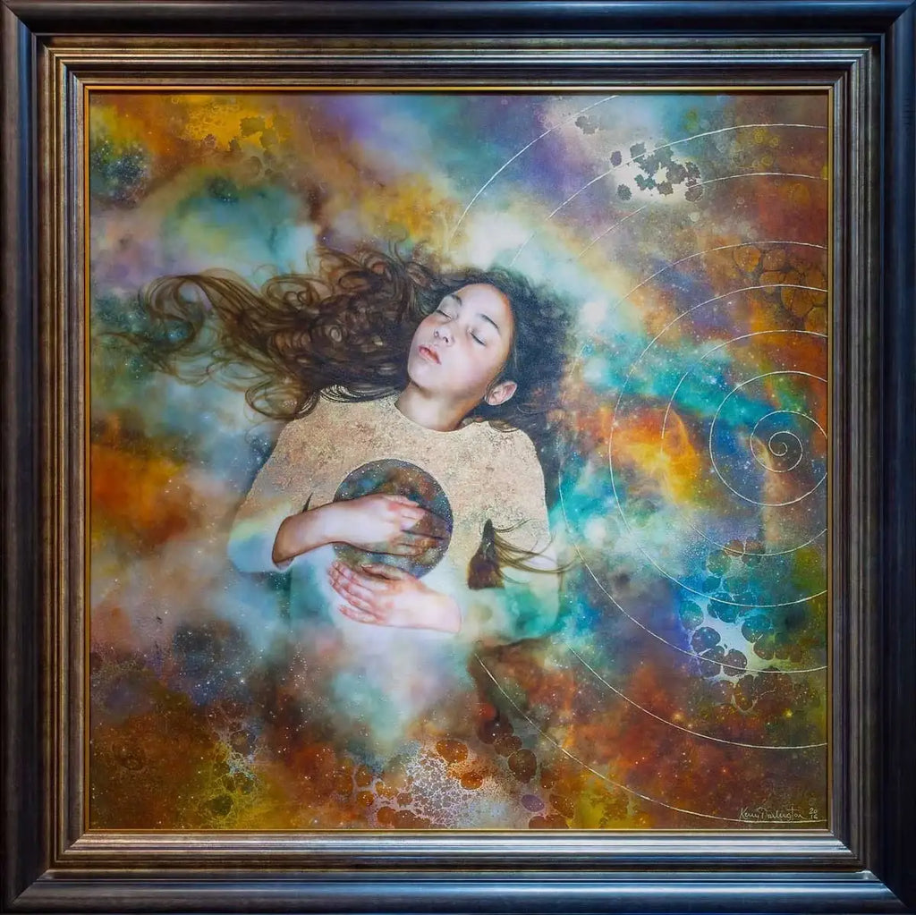 Transcendental - Original - SOLD by artist Kerry Darlington - Wyecliffe Galleries