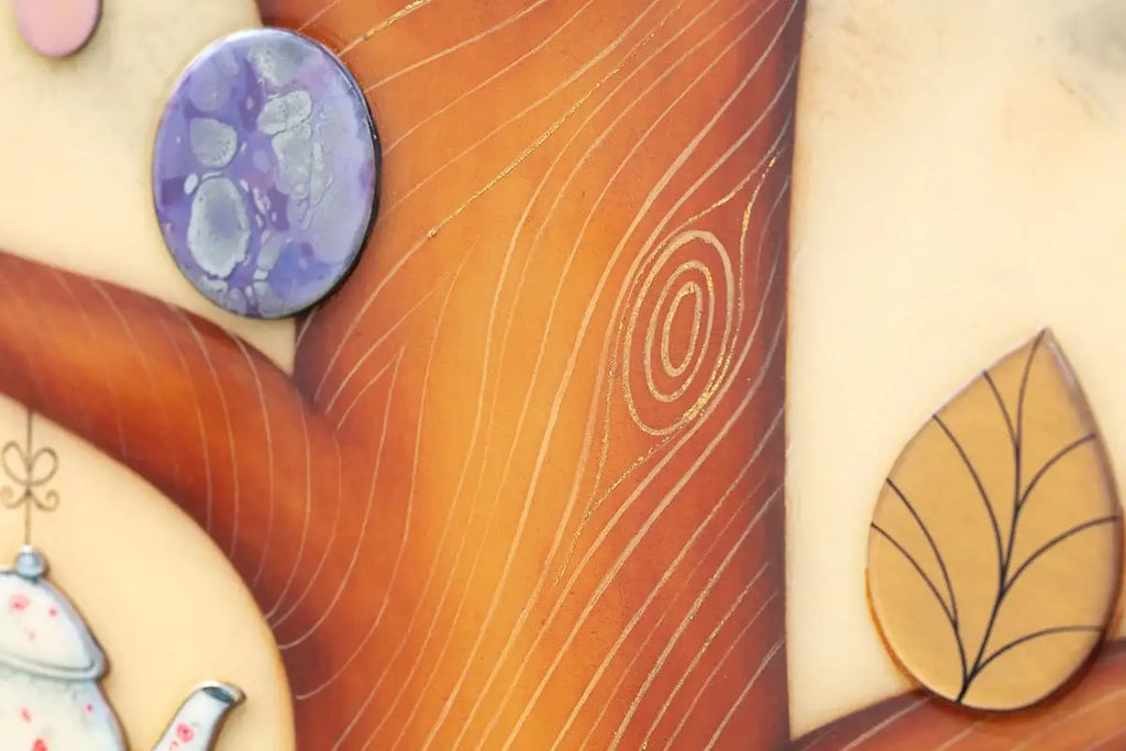 Tree of Gifts - Unique Edition by artist Kerry Darlington - Wyecliffe Galleries