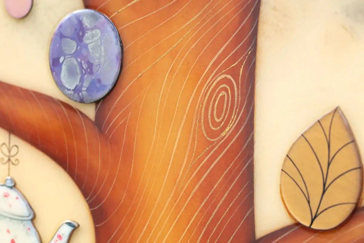 Tree of Gifts - Unique Edition by artist Kerry Darlington - Wyecliffe Galleries