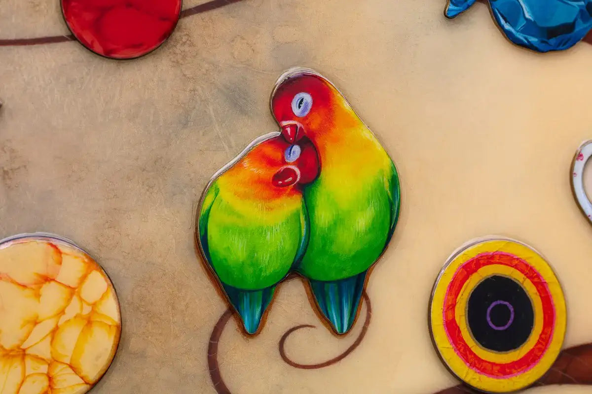 Tree of Gifts - Unique Edition by artist Kerry Darlington - Wyecliffe Galleries