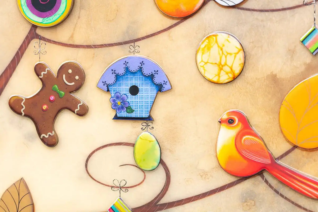 Tree of Gifts - Unique Edition by artist Kerry Darlington - Wyecliffe Galleries