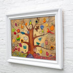 Tree of Gifts - Unique Edition by artist Kerry Darlington - Wyecliffe Galleries