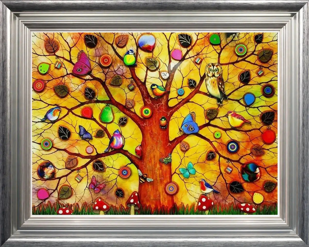 Tree of Life Dawn - SOLD by artist Kerry Darlington - Wyecliffe Galleries