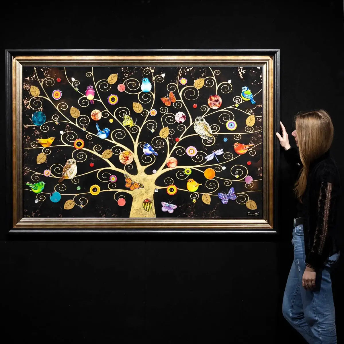 Tree of Life Gold - Deluxe Edition by artist Kerry Darlington - Wyecliffe Galleries