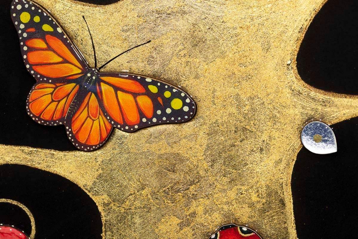 Tree of Life Gold - Deluxe Edition by artist Kerry Darlington - Wyecliffe Galleries