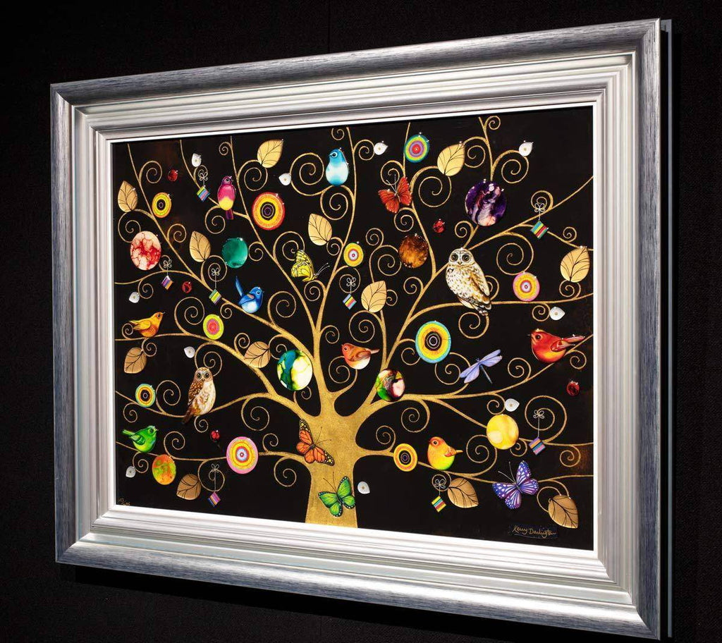 Tree of Life Gold - Edition by artist Kerry Darlington - Wyecliffe Galleries