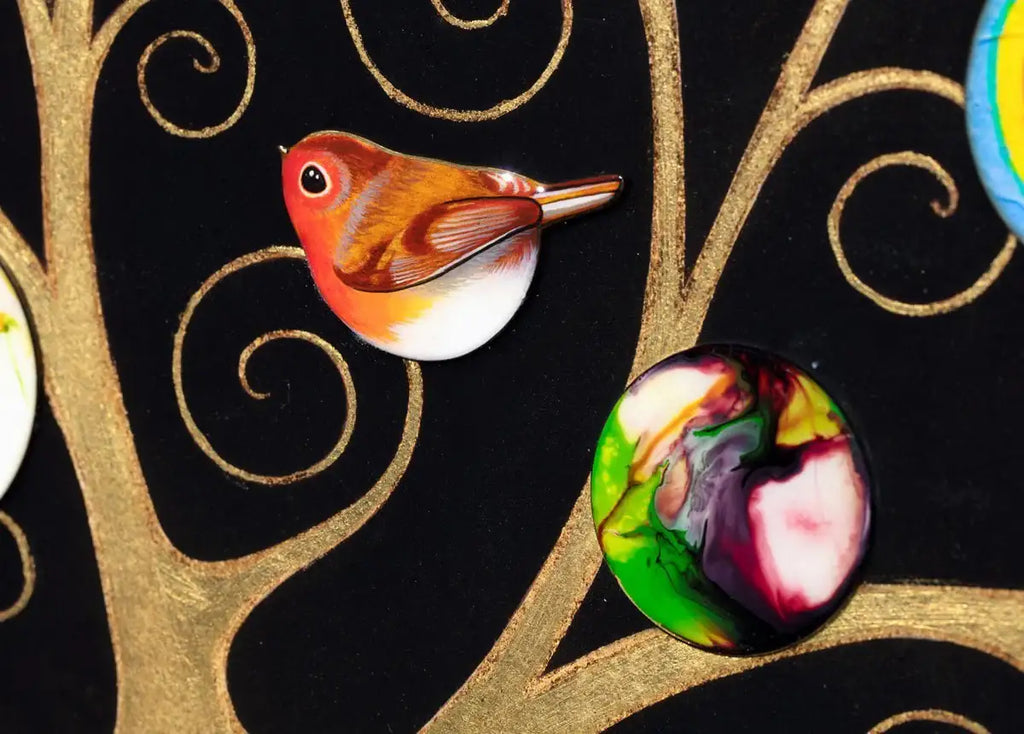 Tree of Life Gold - Edition by artist Kerry Darlington - Wyecliffe Galleries