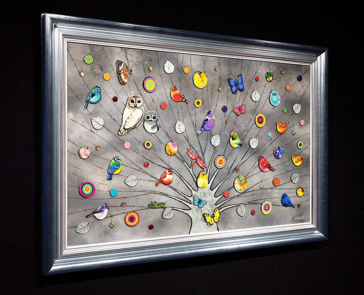 Tree of Life - Platinum - Deluxe Edition by artist Kerry Darlington - Wyecliffe Galleries