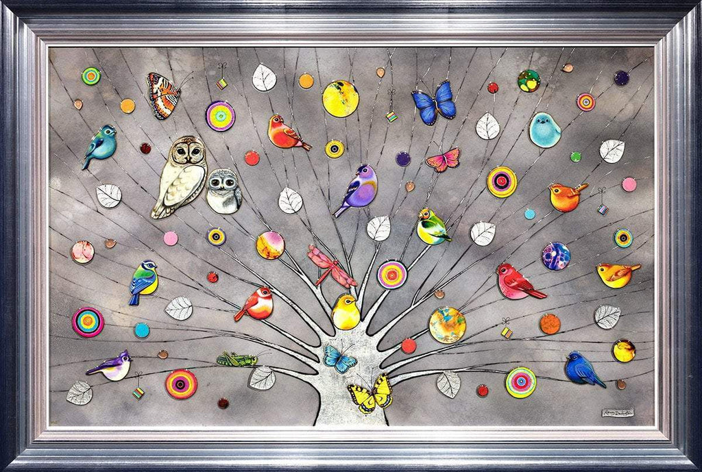 Tree of Life - Platinum - Deluxe Edition by artist Kerry Darlington - Wyecliffe Galleries
