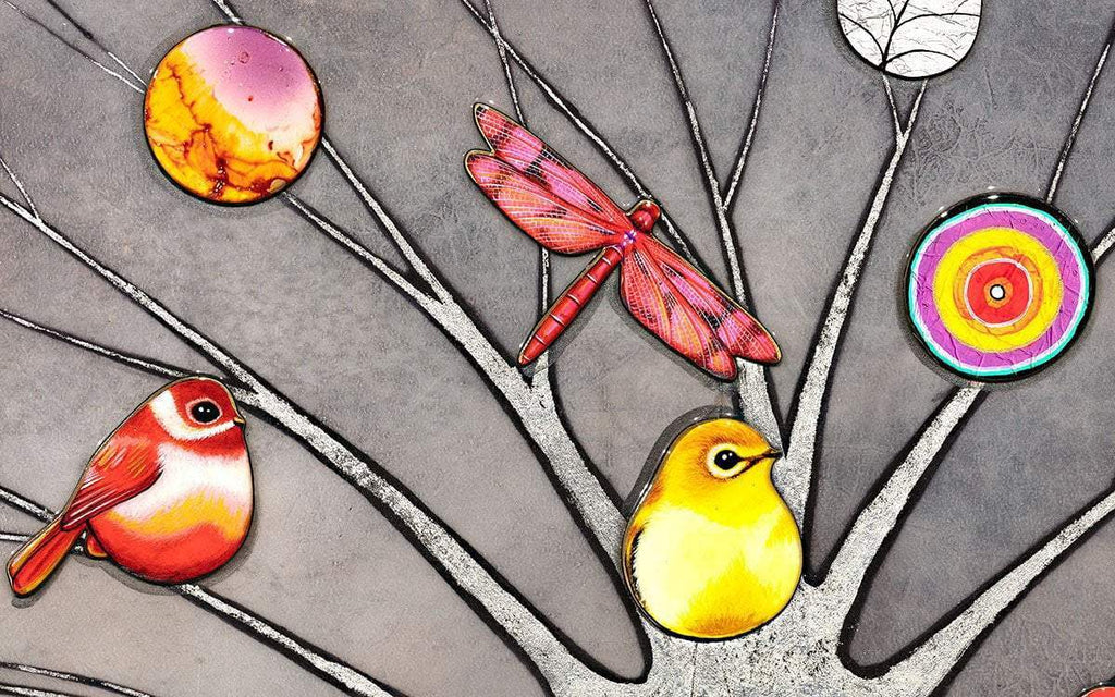 Tree of Life - Platinum - Deluxe Edition by artist Kerry Darlington - Wyecliffe Galleries