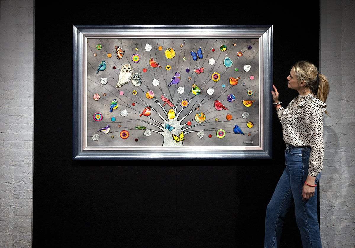 Tree of Life - Platinum - Deluxe Edition by artist Kerry Darlington - Wyecliffe Galleries