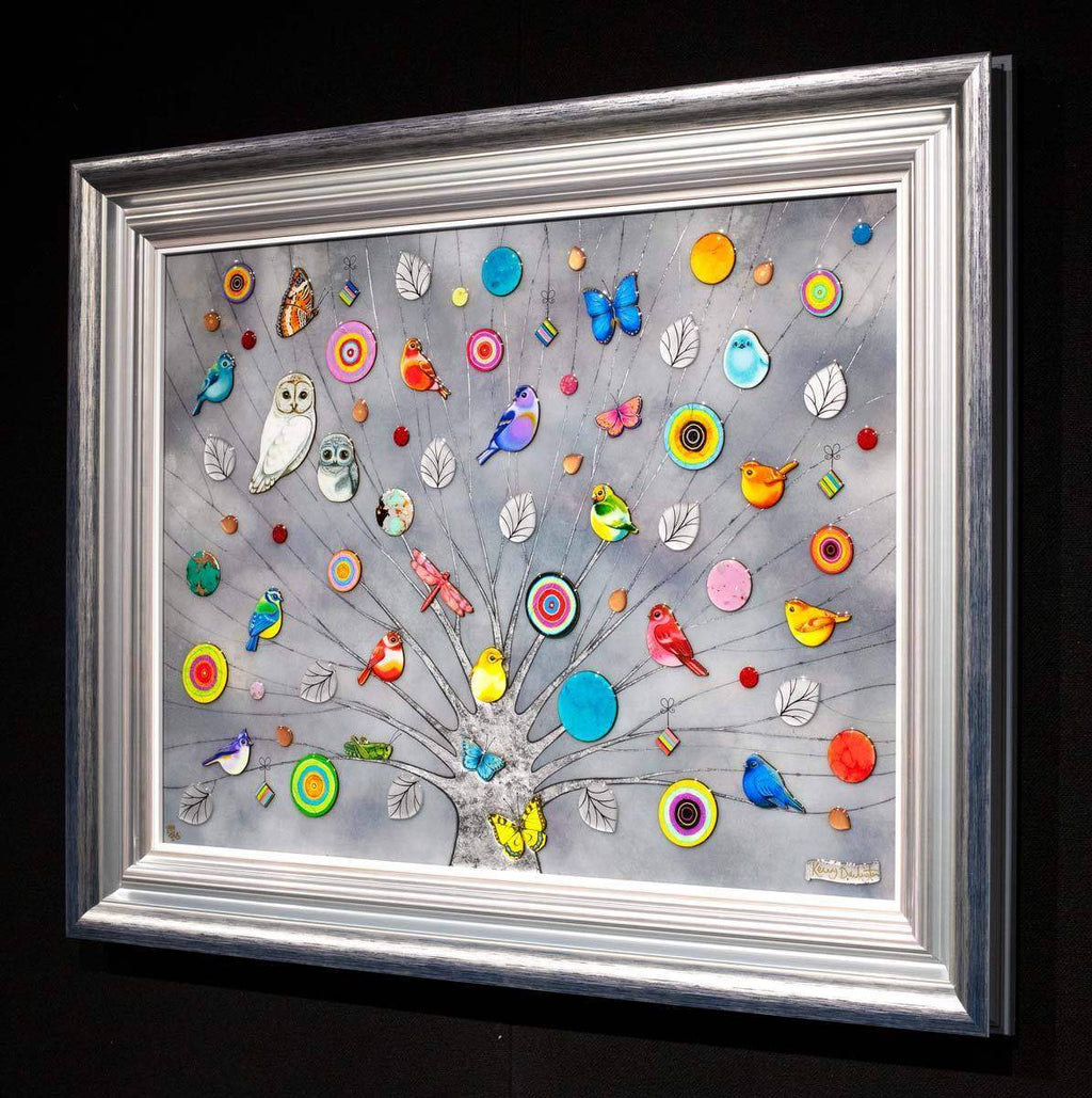 Tree of Life Platinum - Edition by artist Kerry Darlington - Wyecliffe Galleries