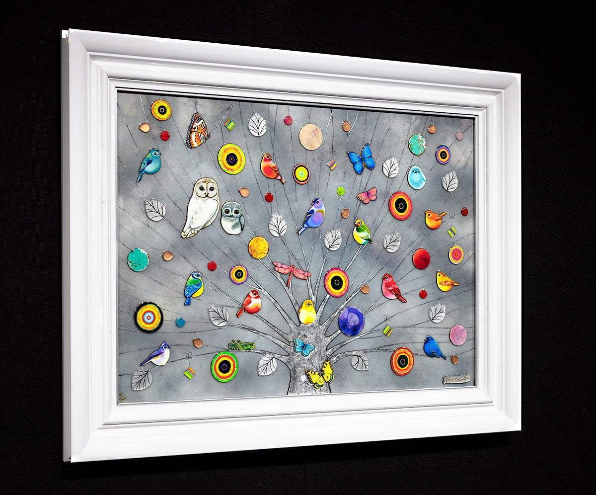 Tree of Life Platinum - Edition by artist Kerry Darlington - Wyecliffe Galleries
