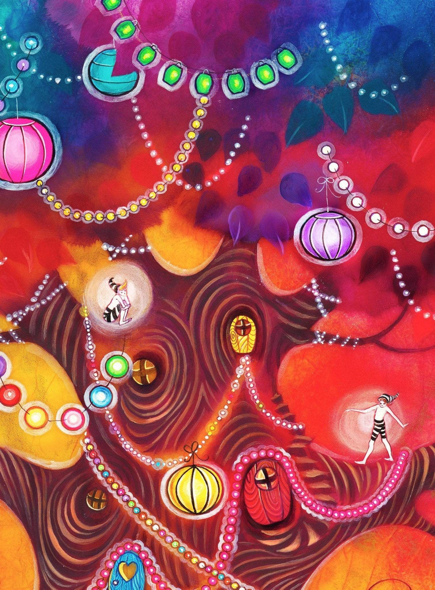 Tree of Light - Edition by artist Kerry Darlington - Wyecliffe Galleries