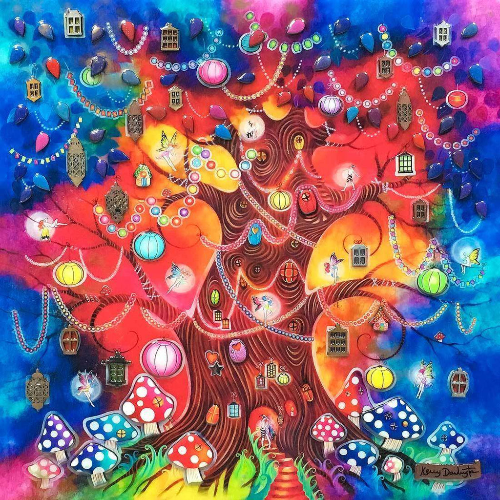 Tree of Light - Edition by artist Kerry Darlington - Wyecliffe Galleries