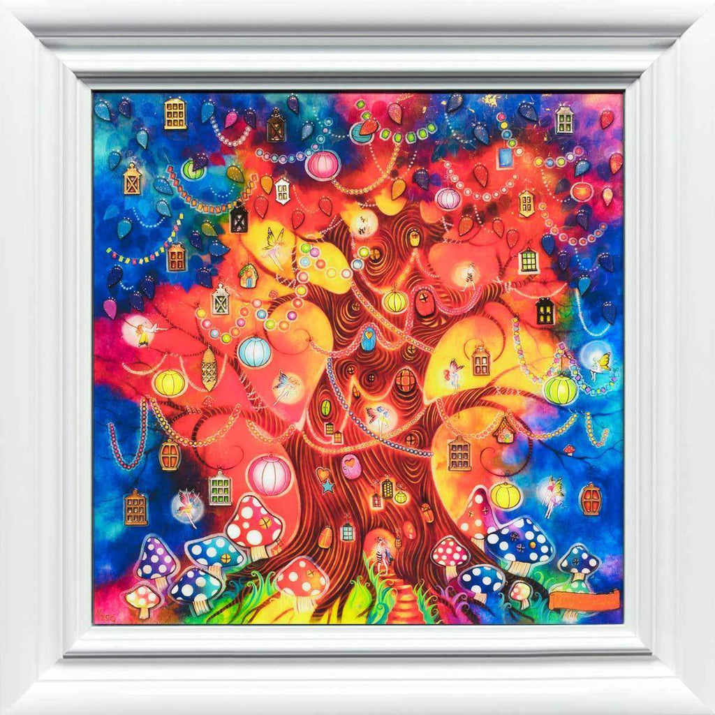 Tree of Light - Edition by artist Kerry Darlington - Wyecliffe Galleries