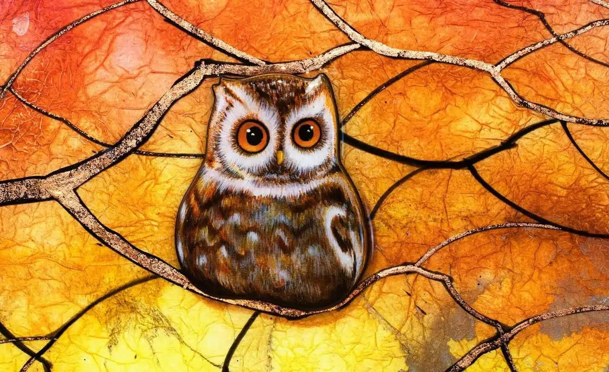 Tree Song - SOLD by artist Kerry Darlington - Wyecliffe Galleries