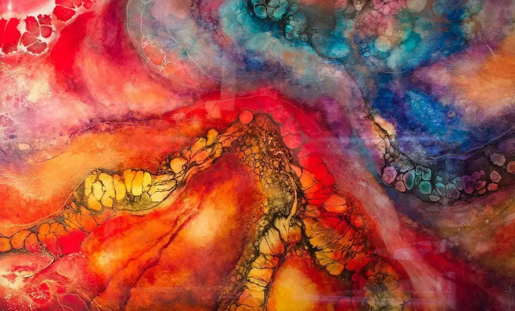 Tronador - SOLD by artist Kerry Darlington - Wyecliffe Galleries