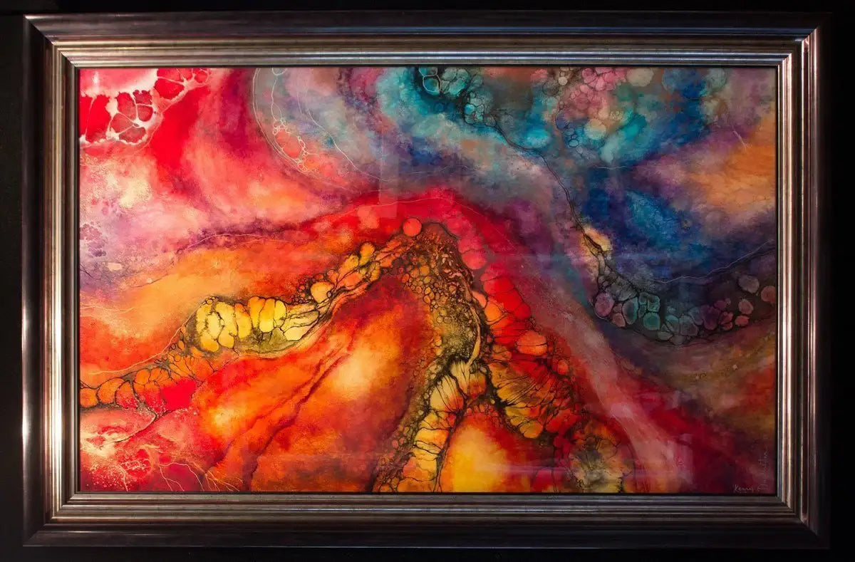 Tronador - SOLD by artist Kerry Darlington - Wyecliffe Galleries