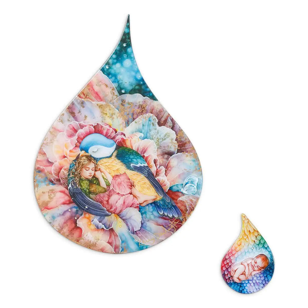 Under My Wing - Edition by artist Kerry Darlington - Wyecliffe Galleries