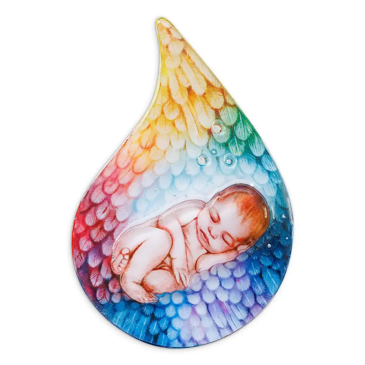 Under My Wing - Edition by artist Kerry Darlington - Wyecliffe Galleries