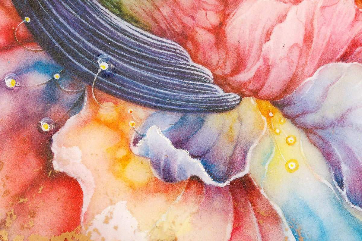 Under My Wing - Edition by artist Kerry Darlington - Wyecliffe Galleries