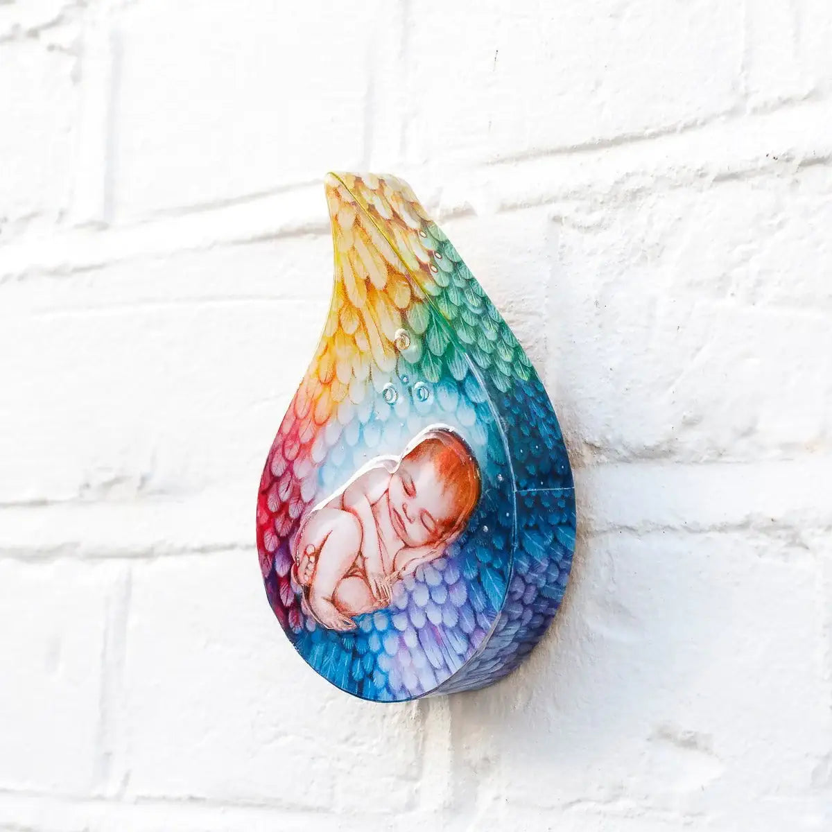 Under My Wing - Edition by artist Kerry Darlington - Wyecliffe Galleries