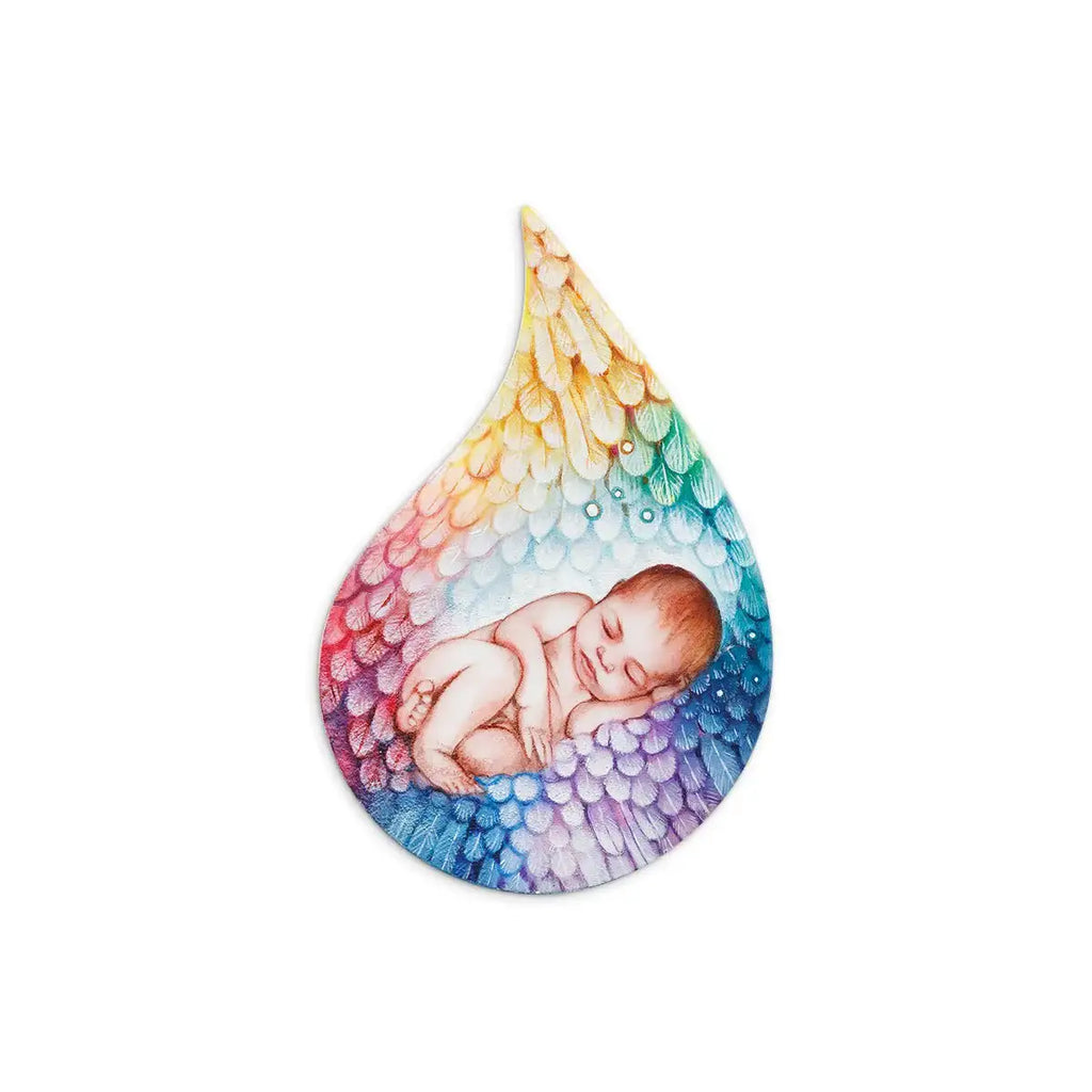 Under My Wing - Original - SOLD by artist Kerry Darlington - Wyecliffe Galleries