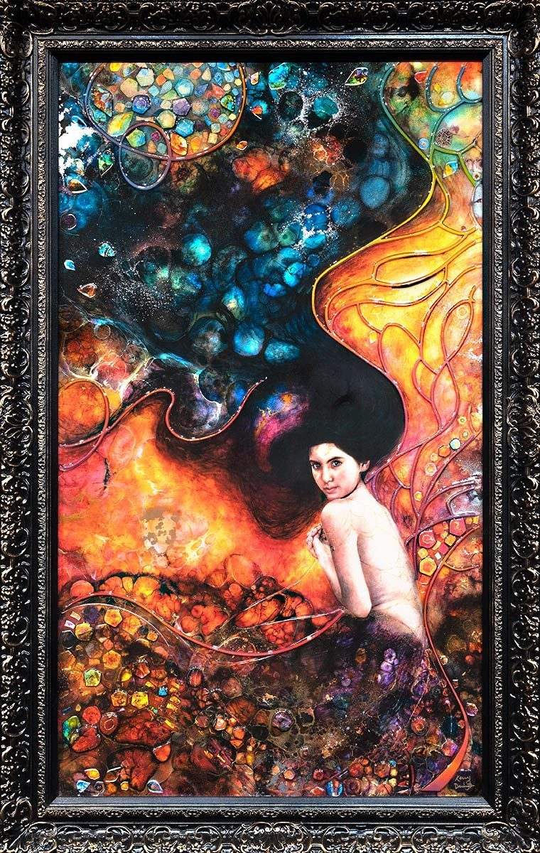 Undine - Unique Edition by artist Kerry Darlington - Wyecliffe Galleries