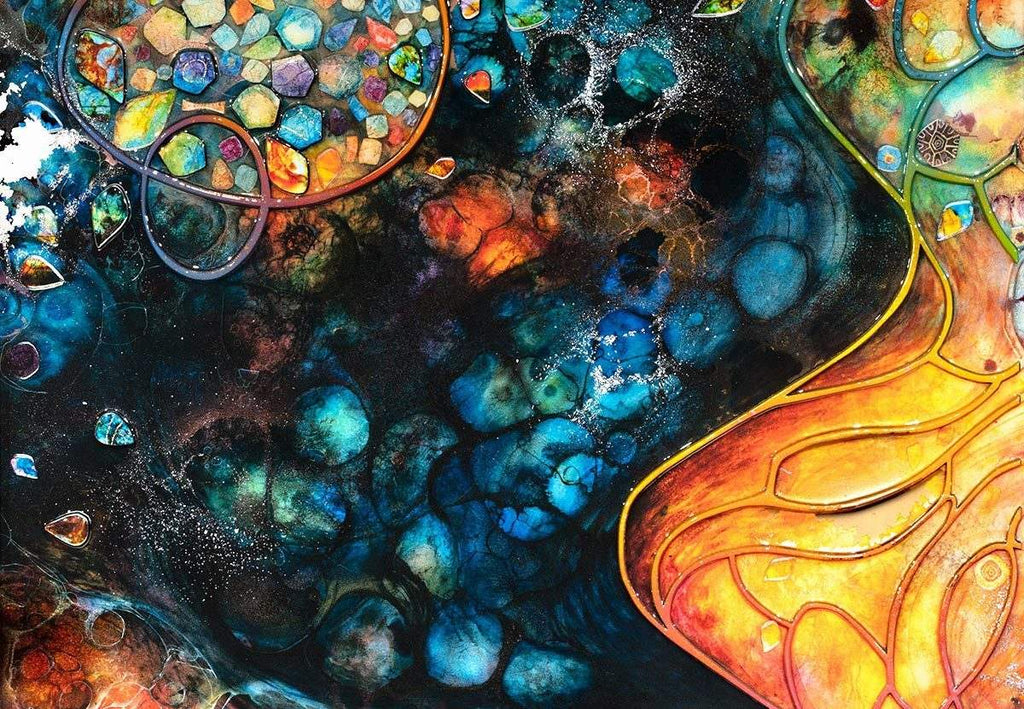 Undine - Unique Edition by artist Kerry Darlington - Wyecliffe Galleries