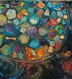 Undine - Original - SOLD by artist Kerry Darlington - Wyecliffe Galleries