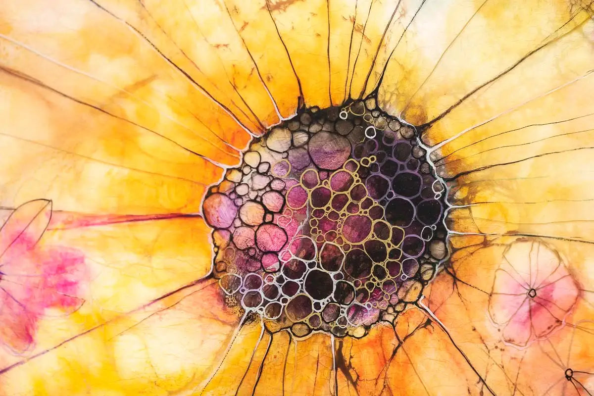 Velvet Sorbet - Original - SOLD by artist Kerry Darlington - Wyecliffe Galleries