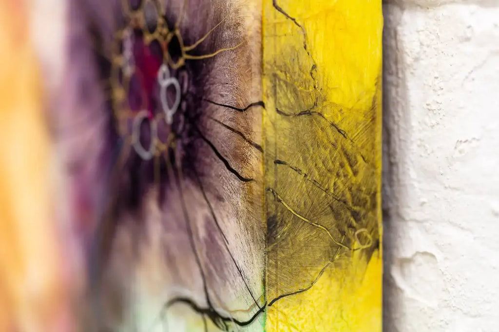 Velvet Sorbet - Original - SOLD by artist Kerry Darlington - Wyecliffe Galleries