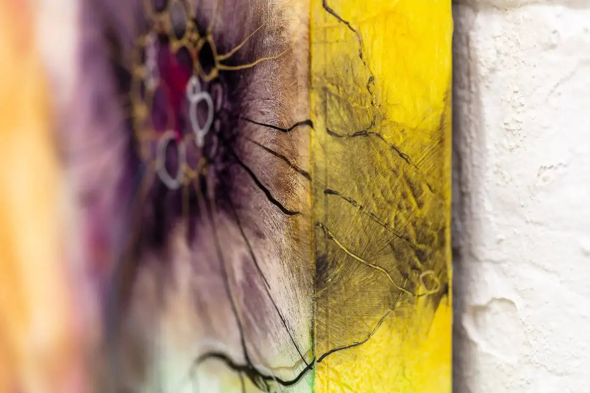 Velvet Sorbet - Original - SOLD by artist Kerry Darlington - Wyecliffe Galleries