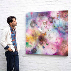 Violet Breeze - Original - SOLD by artist Kerry Darlington - Wyecliffe Galleries